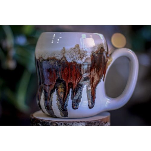 02-B Fire & Ice Gourd Mug, 21 oz.