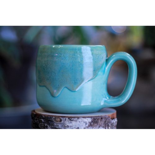 08-F Atlantean Jade PROTOTYPE Gourd Mug, 14 oz.