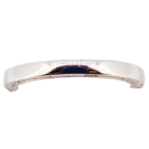 14k White Gold 2.5mm Ring Band with Engraved Sides (#J3938)