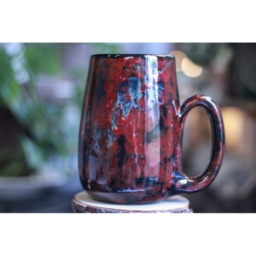30-B Dragon’s Blood Agate Mug, 25 oz.