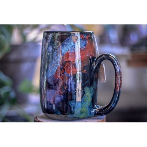 33-A Rainbow Stellar Notched Mug, 21 oz.