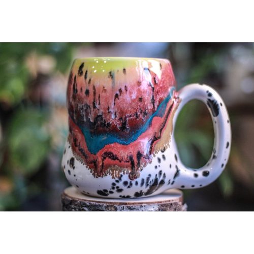 04-B Desert Rainbow Gourd Mug, 24 oz.