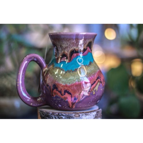 05-B Rainbow Grotto Flared Notched Mug, 22 oz.