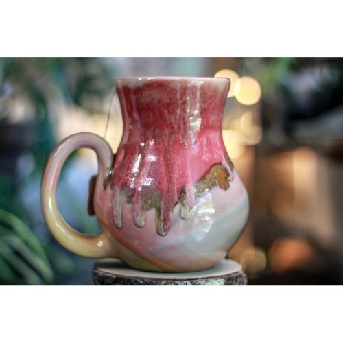 05-E EXPERIMENT Barely Flared Notched Mug, 25 oz.