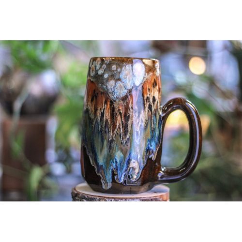 07-B Desert Oasis Crystal Mug, 25 oz.