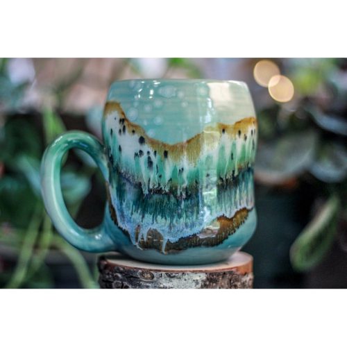 07-B Yellowstone Gourd Mug, 32 oz.
