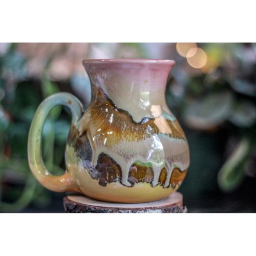 07-D Rainbow Sherbet Flared Mug, 24 oz.
