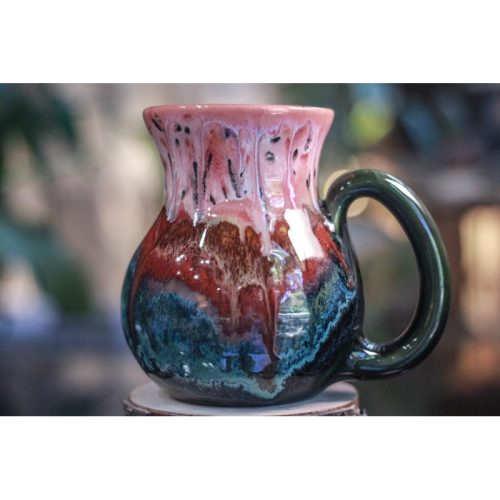 09-B Misty Mountain Meadow PROTOTYPE Flared Mug, 24 oz.
