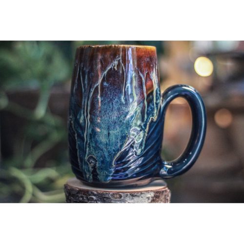 10-D New Wave Textured Mug, 26 oz.