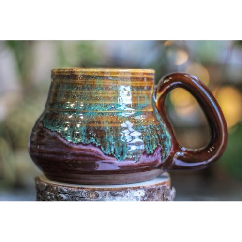 12-D PROTOTYPE Textured Acorn Mug, 18 oz.