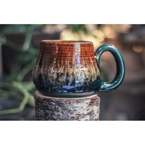 15-D Caramel Acorn Mug, 19 oz.