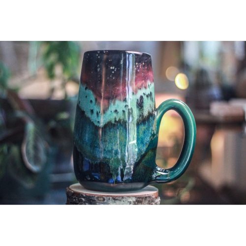 16-A Starry Starry Night Mug, 32 oz.