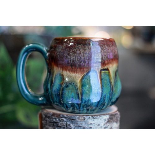 18-C PROTOTYPE Notched Gourd Mug, 20 oz.