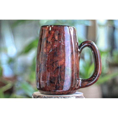 19-A Dragon’s Blood Agate Mug, 26 oz.