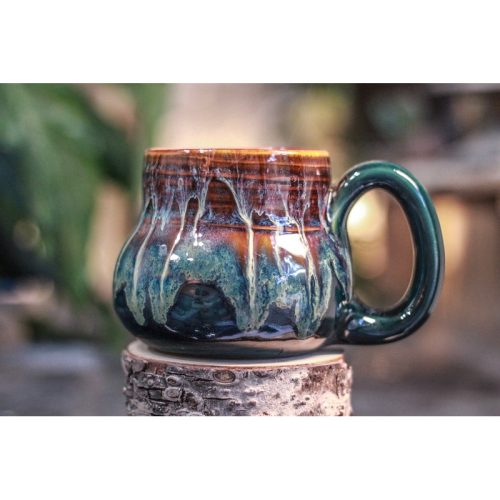 19-D New Wave Textured Mug, 21 oz.