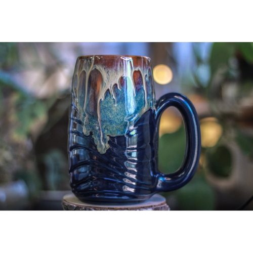 19-D New Wave Textured Mug, 23 oz.