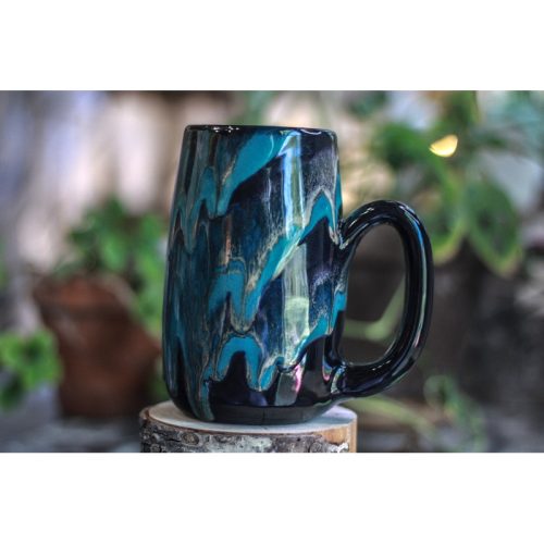 21-D Turquoise Grotto Mug, 26 oz.