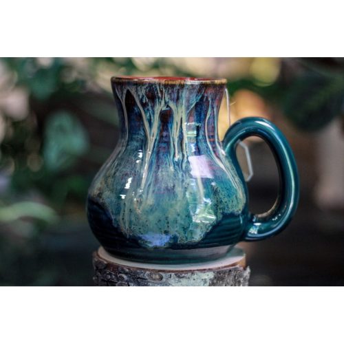 22-D New Wave Flared Notched Mug, 24 oz.