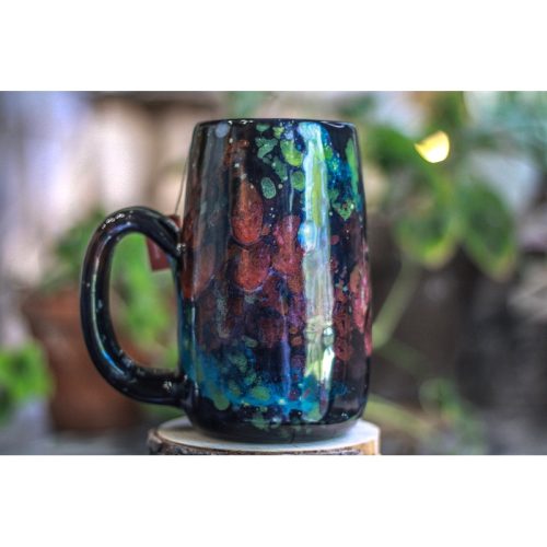 27-A Rainbow Steller Notched Mug, 26 oz.