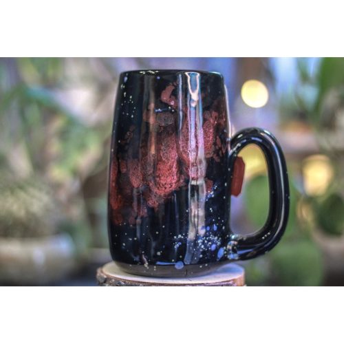 27-C Scarlet Stellar Notched Mug, 23 oz.
