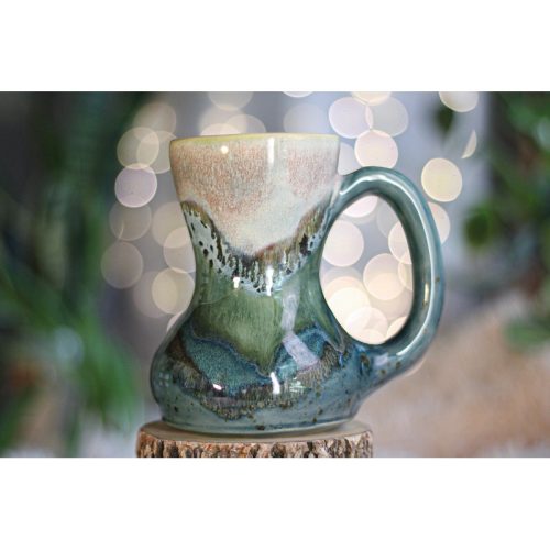 03-C TidePool Variation Barely Flared Acorn Mug, 16 oz.