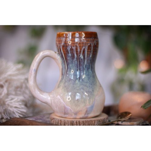 06-D New Wave Acorn Gourd Mug, 21 oz.