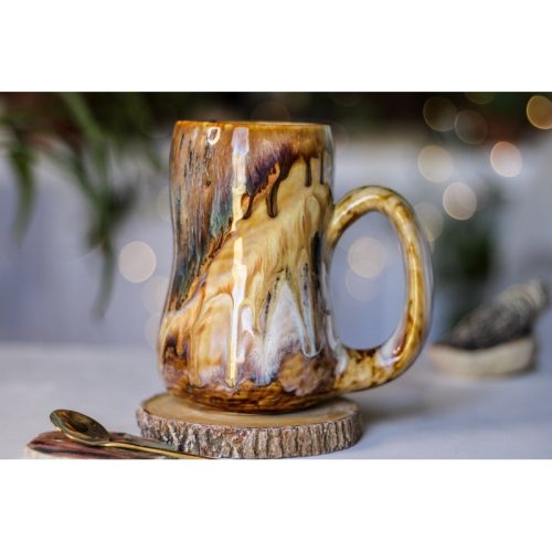 06-D Soft Earth Series Gourd Mug, 20 oz.
