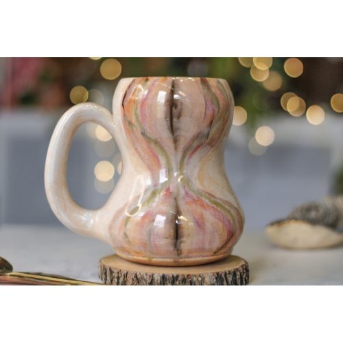 08-D Yoni EXPERIMENT Acorn Gourd Mug, 22 oz.