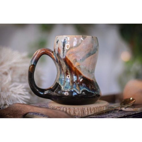 08-E EXPERIMENT Gourd Mug, 15 oz.