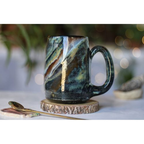 08-F Soft Earth EXPERIMENT Acorn Mug, 17 oz.