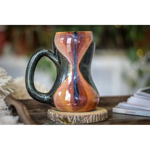 09-C Yoni Gourd Mug, 18 oz.