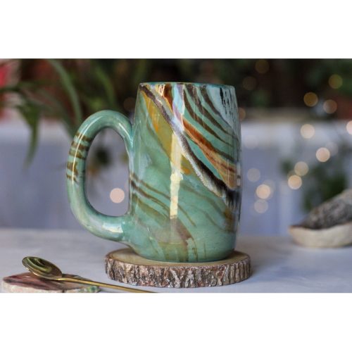 09-F Soft Earth EXPERIMENT Mug, 18 oz.