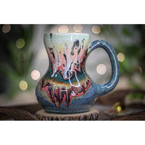 10-C Pink Moon Variation Acorn Mug, 20 oz.