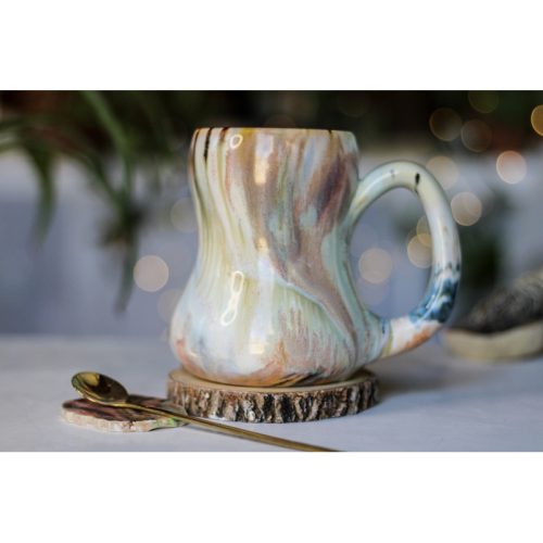 11-D Soft Earth Series Gourd Mug, 22 oz.