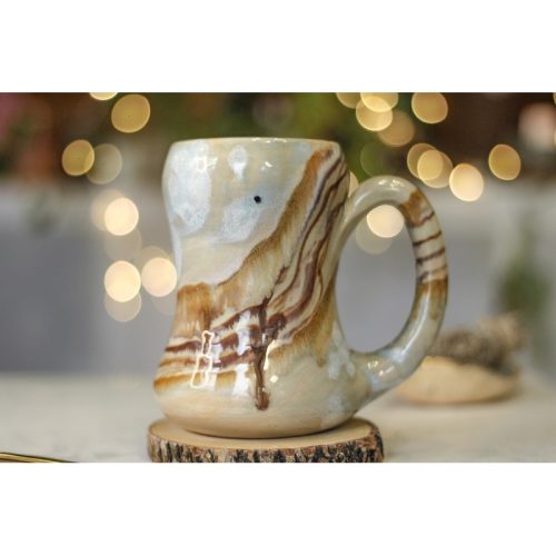 11-D Soft Earth Series PROTOTYPE Gourd Mug, 19 oz.