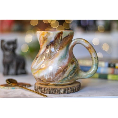 13-B EXPERIMENT Acorn Gourd Mug, 20 oz.