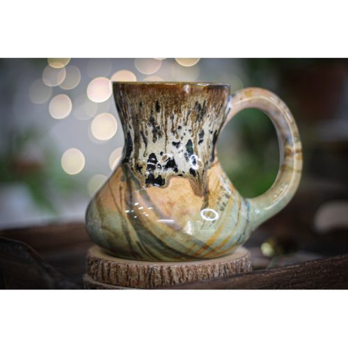 13-D Molten Cheetah Variation Mug, 16 oz.