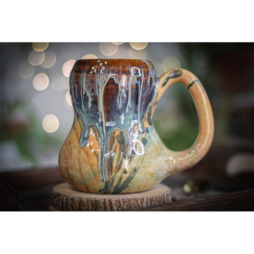 14-D New Wave Variation Gourd Mug, 17 oz.