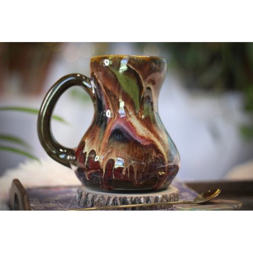 15-D Rainbow Grotto Acorn Gourd Mug, 24 oz.