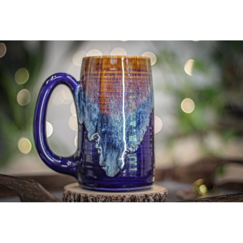 15-E Classic Electric Wave Acorn Stein Mug, 18 oz.