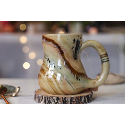 19-F EXPERIMENT Petite Gourd Mug, 12 oz.