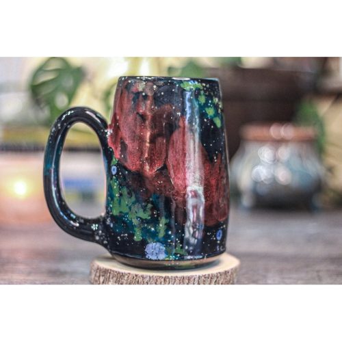 25-A Rainbow Stellar Acorn Mug, 24 oz.