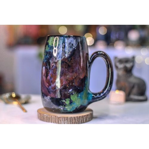 26-A Rainbow Stellar Mug – TOP SHELF, 25 oz.