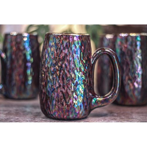 26-B Midnight Aura Textured Mug – 23 oz. – 10% off (This listing is for one mug)