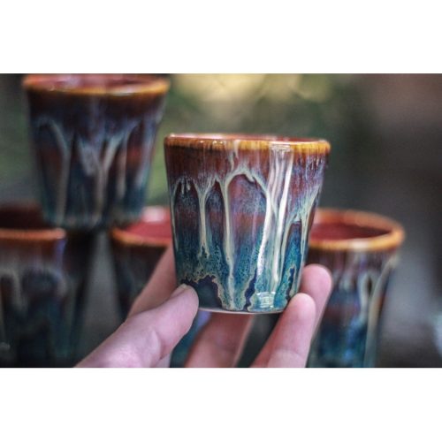 11-I New Wave Large Shot Glasses, 3 oz.