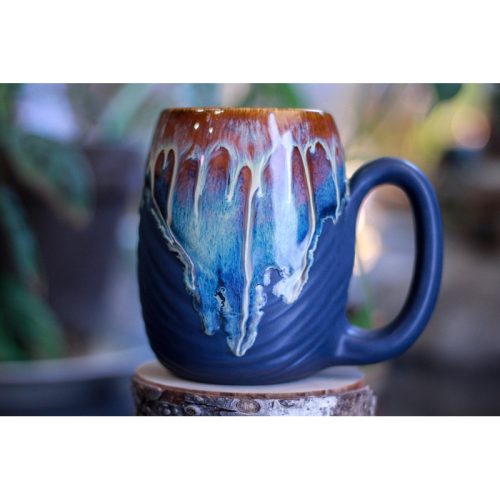 23-D New Wave Textured Mug – TOP SHELF, 21 oz.