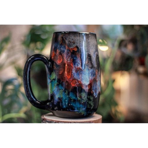 31-A Rainbow Stellar Mug – TOP SHELF, 30 oz.