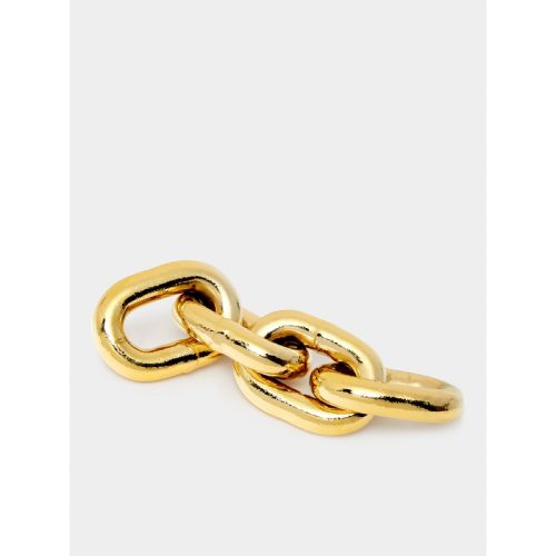 Chain-Link Brass Paperweight