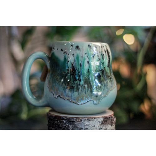 DRAWING WINNER 01-B Champlain Falls Notched Gourd Mug, 27 oz.