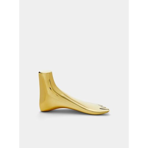 Foot Brass Paperweight